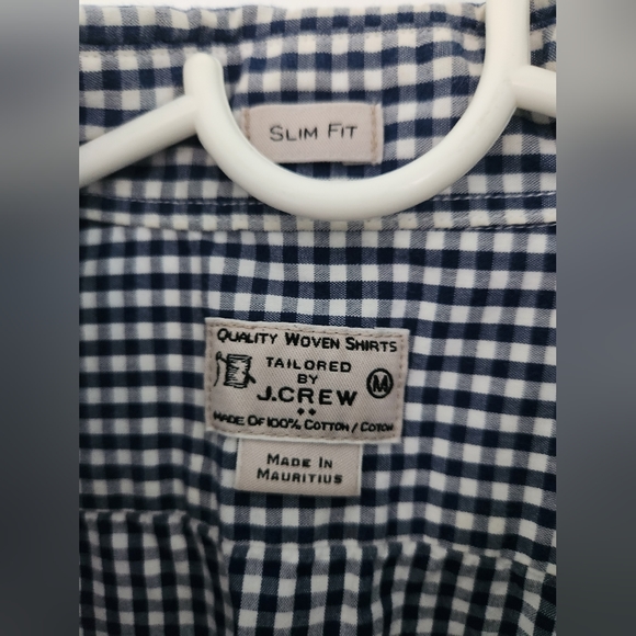J. Crew slim fit gingham button down shirt - Picture 2 of 5